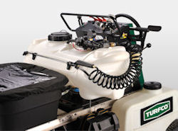 T3000i_AuxTank_SprayWand Photo: Turfco