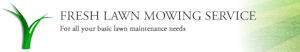 logo1 Logo: Fresh Lawn Mowing Service