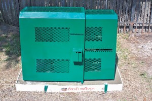 Security cages protect clients’ irrigation backflow devices from thieves, who steal the equipment to sell it as scrap metal.