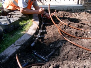 The landscape irrigation industry lacks universal component performance testing methods. Photo: Tim Malooly