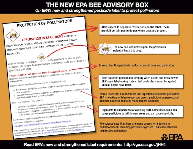 EPA bee label