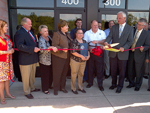 i-lighting celebrates the grand opening of its new headquarters and manufacturing facility located at the Cecil Technology Campus in North East, Md. Photo: i-Lighting.