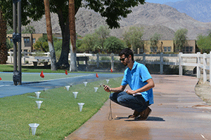 An example of Irrigation audits Photo: Conserve Landcare