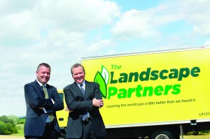 (From left) David Minor, president, and Rick Onstott, CEO, opened Fort Worth-based The Landscape Partners in 2003.