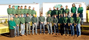 Lawn Butler has grown from 25 to 38 employees since Seth Kehne, owner, added a management structure. Photo: Lawn Butler