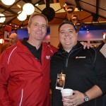 From left: Rick Grant of Quali-Pro, Ryan Bockmuller, marketing manager at North Coast Media.