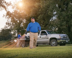 After selling its mowing division to focus on turf care and pest control, the company became Southern Lawn & Pest in 2013. Photo: MOSQUITO JOE/ Southern Lawn & Pest