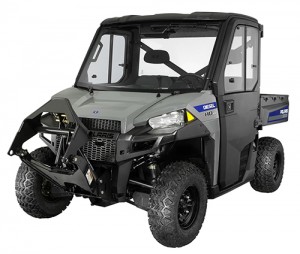 The Brutus HD PTO and HD PTO Deluxe are equipped with Tier 4 Kohler diesel engines. Photos: Polaris