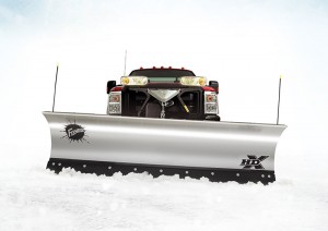 The Fisher HDX snowplow. Photo: Fisher