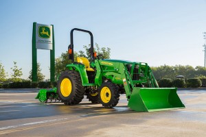 The John Deere 3038 E compact utility tractor. Photo: John Deere