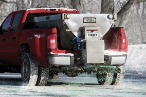 The Western Striker hopper spreader. Photo: Western
