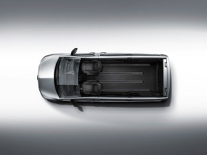 An overhead view of the Mercedes-Benz Metris, slated to launch in the U.S. in October 2015. Photo: Mercedes-Benz