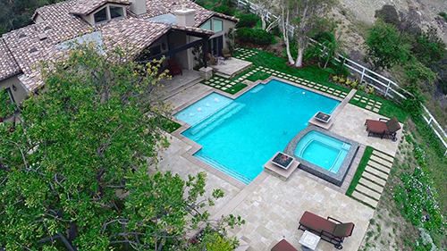 Watch The Green Scene’s aerial videos at greenscene landscape.com/dronevideos. Photo: GreenSceneLandscape.com