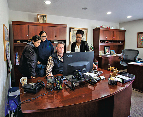 All Coast Landscape Management employees receive customer care training, including how to handle client phone calls.