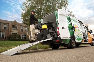 Oasis Turf & Tree in Cincinnati uses customized Freightliner Sprinter vans. For more details, read the LM January cover story at buff.ly/1GHa9Z5.