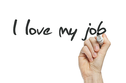 I love my job. Photo: ©istock.com/lculig