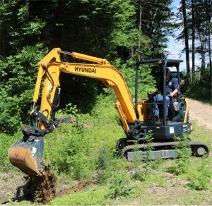 The Hyundai R35Z-9A, shown here, is one of six new Tier 4 Final-compliant models.