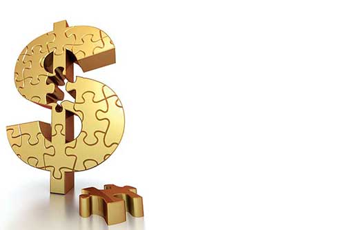 Money puzzle. Photo illustration: iStock.com/Henrik5000