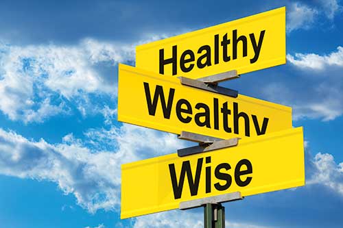 Healthy, wealthy, wise. Photo: ©iStock.com/James Brey