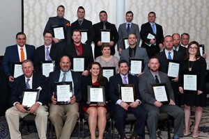 Ruppert recognized 19 employees with Branch Impact Awards at its yearly awards banquet.