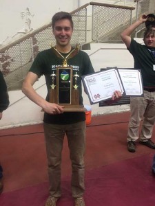 Preston Zoellner won the irrigation troubleshooting event for the second year in a row.