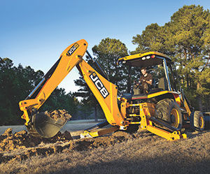 JCB-backhoe