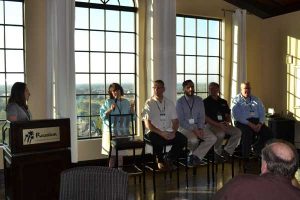 A panel of experts weighs in on industry challenges during a breakfast panel at the LM Lawn Care Forum Nov. 12.
