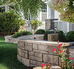 Belgard tandem wall