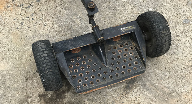 Velke attachment. Photo: Zeppa’s Landscaping Service