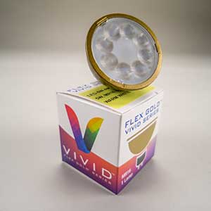 Flex Gold Vivid Series LED lamp