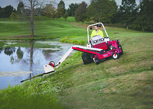 Ventrac boom mower