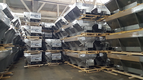 SaltDogg spreaders ready to be shipped