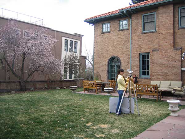 Lawn of property pre-renovation