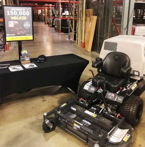 Walker Manufacturing's 150,000th mower