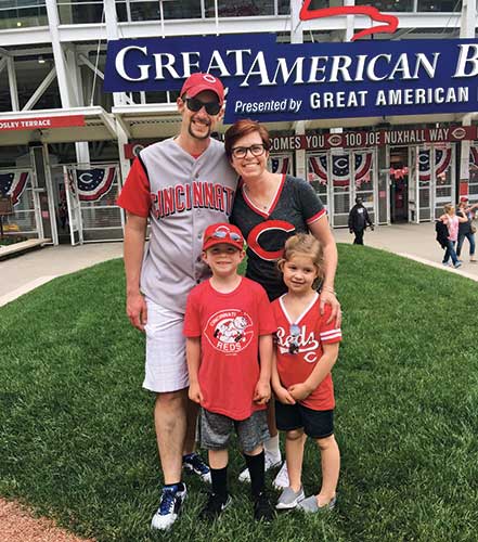 Luke Henry and family; Photo: Luke Henry