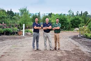 Bob Drost and sons; Photo: Philip Hutchinson