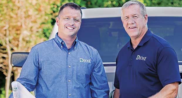 Dale Drier and Bob Drost (right); Photo: Molly Hauxwell Currier