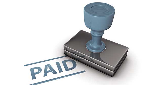 Paid stamp; Image: iStock.com/jimmyjamesbond