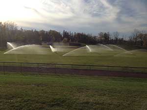 Irrigation sprinklers (Photo: Blue Jay Sprinkler Systems)