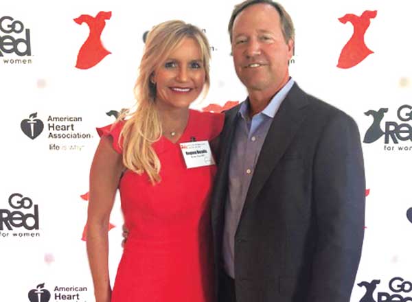Regina Bozalis at Go Red event; Photo: Regina Bozalis