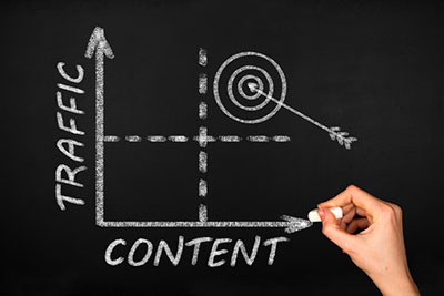 Content and traffic relationship | Photo: iStock.com/marrio31