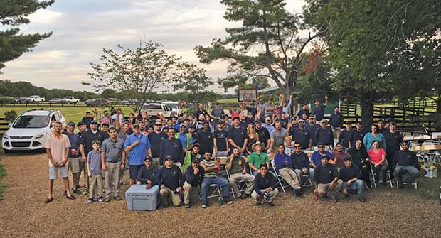 Employee appreciation picnic (Photo: Color Burst Landscapes)