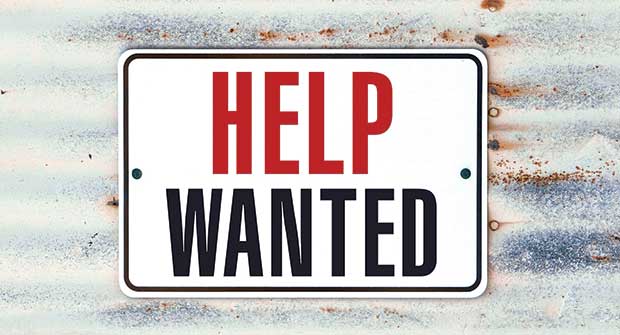 Help wanted sign (Photo: iStock.com/MCCAIG)