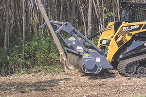 Battle Ax horizontal drum mulcher (Photo: Loftness)