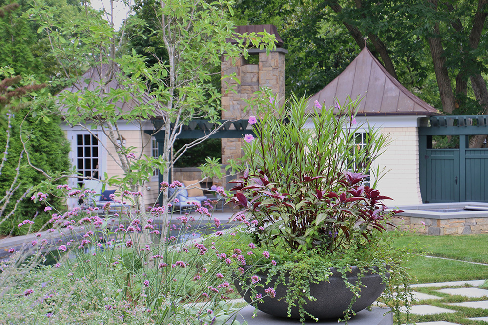 Pendennis Mount Residence hardscape (Photo: Michael Prokopchak)