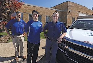 Members of Grapids Irrigation management team (Photo: Ed Koziarski, Homesick Blues Productions)
