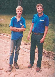 Aaron Katerberg and his father, Will Katerberg (Photo: Grapids Irrigation)