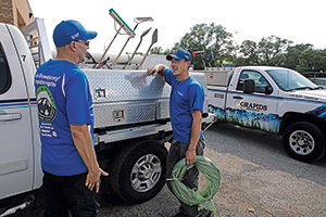 Grapid Irrigation employees communication (Photo: Ed Koziarski, Homesick Blues Productions)