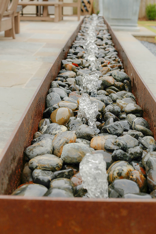 LED water feature (Photo: Dry Branch Photography)