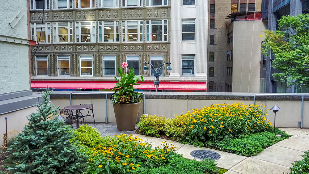 Terrace locations (Photo: John Mini Distinctive Landscapes)